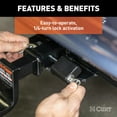 thumbnail image 4 of CURT 23020 Trailer Hitch Lock, 1/2-Inch Pin Diameter, Fits 1-1/4-Inch Receiver, 4 of 6