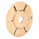 thumbnail image 3 of Disco de tallado de madera dorado de 6T, cuchilla de grabado, fresa para carpintería, para amoladora angular, 3 of 12