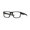 Satin Black, variant on Oakley Hyperlink Optical Glasses, Rectangular Eyeglasses with Demo Lenses, Size 54, Satin Black