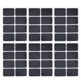 thumbnail image 1 of Etiqueta de pizarra borrable de 10 hojas Etiquetas adhesivas de pizarra de PVC Etiqueta adhesiva para frasco frasco (negro), 1 of 5