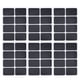 thumbnail image 1 of Etiqueta de pizarra borrable de 10 hojas Etiquetas adhesivas de pizarra de PVC Etiqueta adhesiva para frasco frasco (negro), 1 of 5