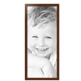 thumbnail image 2 of ArtToFrames 16" x 38" Walnut Picture Frame, 16x38 inch Brown Wood Poster Frame (WOM-4086),  Pack, 2 of 8