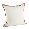 thumbnail image 3 of Saro Lifestyle Nautilus Spiral Shell Print Cotton Down Filled Throw Pillow, 3 of 4