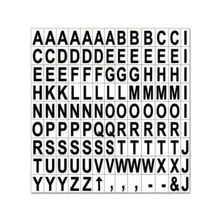 Magnetic Hebrew Letters - MasterVision Magnetic Letters BVCKT2220