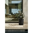 thumbnail image 5 of Veradek Mod Series 17" Plastic-Stone Medum Planter - (Black, 2 Pack), 5 of 11