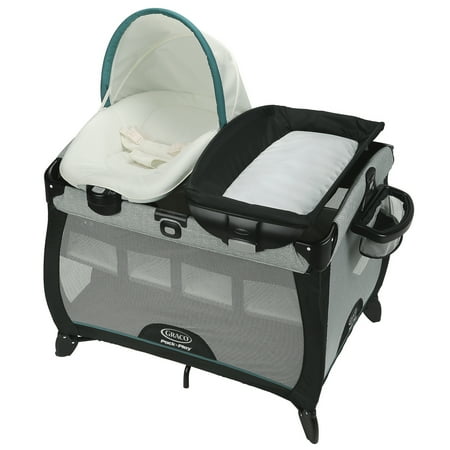 UPC: 0047406174652 | Graco Pack n Play® Quick Connect Portable Seat Darcie Black Unisex