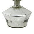 thumbnail image 4 of DecMode 10", 10", 11"H Silver Glass Decorative Jars, 3-Pieces, 4 of 9