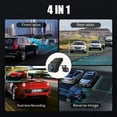 Best Car Camera With Motion Detection LAXLNG USB ADAS Car DVR For Android Auto Multimedia Player Front&Rear