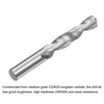 thumbnail image 4 of Uxcell 6.9mm C2/K20 Tungsten Carbide Straight Shank Spiral Flutes Twist Drill Bit, 4 of 5