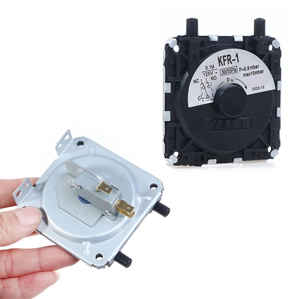 10Pcs Boiler Gas Water Heater Pressure Switch Plastic Metal Wind Pressure Switch Gas Boilers Spare Parts 125V Ac