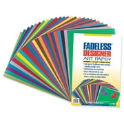 Fadeless Designer Art Paper, 12 x 18 Inches, Assorted Colors, 100 Sheets