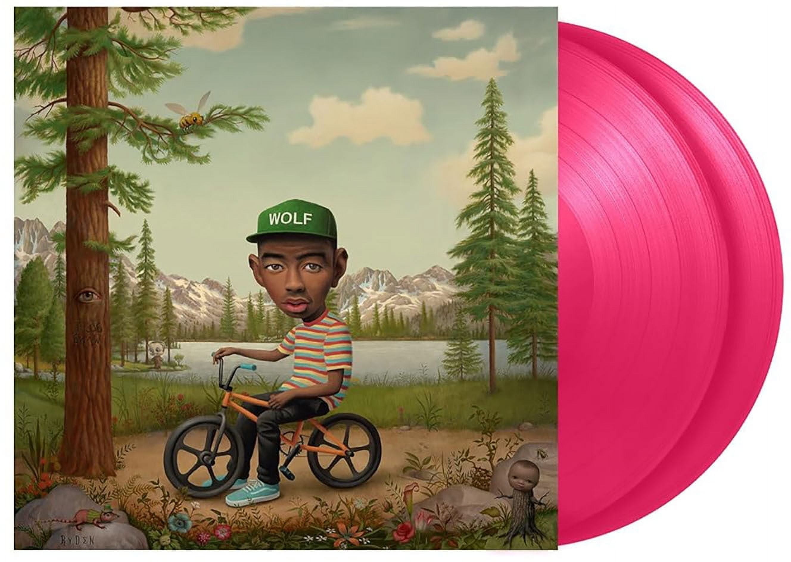 Tyler, the Creator - Wolf - Double Pink Colored Vinyl LP with