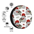 thumbnail image 4 of Naloa Rabbit And Hedgehog PVC Leather Spare Tire Wheel Cover for Car Truck SUV Camper Trailer Universal Fit many size16 inch, 4 of 6