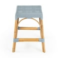 thumbnail image 4 of Butler Specialty Company Robias Rattan 24.5" Counter Stool - Baby Blue, 4 of 7