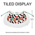thumbnail image 5 of Pakistan Chic Chiffon Women's Beach Summer Dress with Polyester Straps, 5 of 6