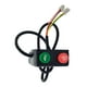 thumbnail image 2 of Interruptor de manillar Moto Accesorio profesional Controle fácilmente Piezas de repuesto Reemplazo Multiuso 7/8 pulgadas Manillar Cuerno Faro kusrkot Interruptor de manillar, 2 of 8