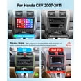 thumbnail image 2 of Estéreo de coche Podofo de 2 GB de RAM + 64 GB de ROM con CarPlay inalámbrico Honda CRV 2007-2011, 2 of 7