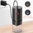 thumbnail image 5 of Auto Electric Coffee Grinder, Portable Coffee Bean Grinder with Multiple Grinding Settings Automatic Conical Burr Grinder for Espresso, USB Rechargeable, Black, COOSERRY, 5 of 9