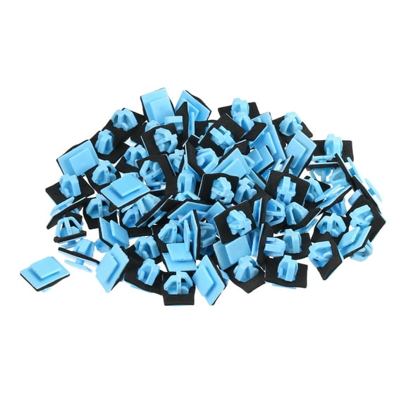 Unique Bargains Wheel Opening Retainer Clips for Hyundai Santa Fe 2013-2021 Plastic No.877561F000 Blue 80 Pcs