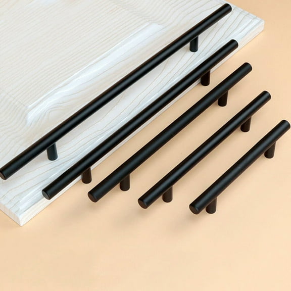 5pcs Stainless Steel Furniture Cabinet Handles Drawer Pulls Wardrobe Door Knobs for Kitchen Home (10*96*150)