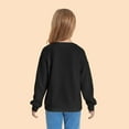thumbnail image 4 of Spazoro Kids Girls Shirts Tee, Solid Color 2025 Long Sleeve Crew Neck Casual Loose Tops for Child Girls Black Size 9 T, 4 of 9