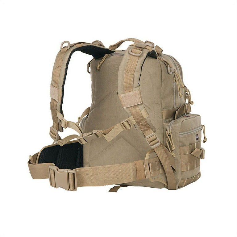 Heavy Duty Range Backpack Shooting Range Gear Rucksack Multi-functional Pouches with Molle Strap System Khaki, Size: 1XL, Green