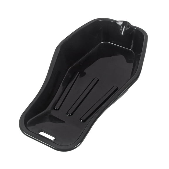 Porotmotor Oil Drain Pan 2.5L Tray Container Storage for Low Profile Motorcycle Oil Change Splash Repair Recovery