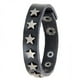 thumbnail image 1 of 2X PU Cuero Estrella Pulsera Brazalete Brazalete Charm Mujer Joyería Negro 2 piezas, 1 of 8