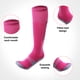 thumbnail image 3 of Medias de toalla gruesas - Calcetines deportivos antideslizantes - Calcetines de fútbol por encima de la rodilla, 3 of 5
