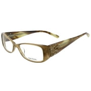 Vera Wang V 076 BR 51 Brown Full Rim Womens Optical Frame