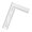 E, variant on 3. Heavy Duty Aluminum Base 90° Ruler With Scales For Architectural Design, Woodcraft & Construction Layouts