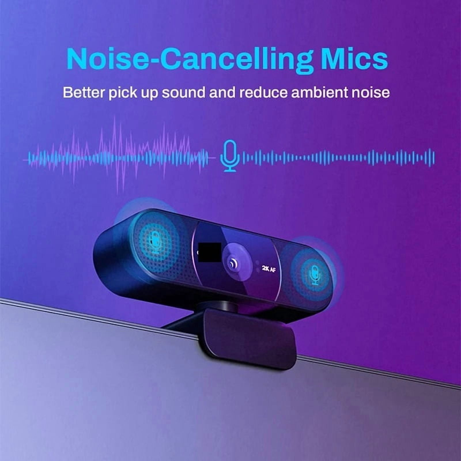Webcam 2K Web Camera 1080P 60FPS Streaming Camera Autofocus C960 2K USB WebCam With Microphones for YouTube Desktop/Laptop
