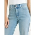thumbnail image 5 of Sofia by Sofia Vergara Women's and Women's Plus Margot Wide Crop Super High Rise Jeans, 27" Inseam, Sizes 0-28, 5 of 5