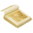 thumbnail image 1 of Tholdsy 10 Uds. De lámina de oro auténtico resistente al agua, papel de arte de decoración puro de 24k, libro de hojas doradas comestibles pinturas, 1 of 6