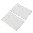 thumbnail image 3 of Couverture Arrière de Guitare Électrique, Plaques Arrière de Guitare PVC 2PCS Pièces de Rechange Taille Compacte Scratch pour Instruments de Musique Blanc, 3 of 8