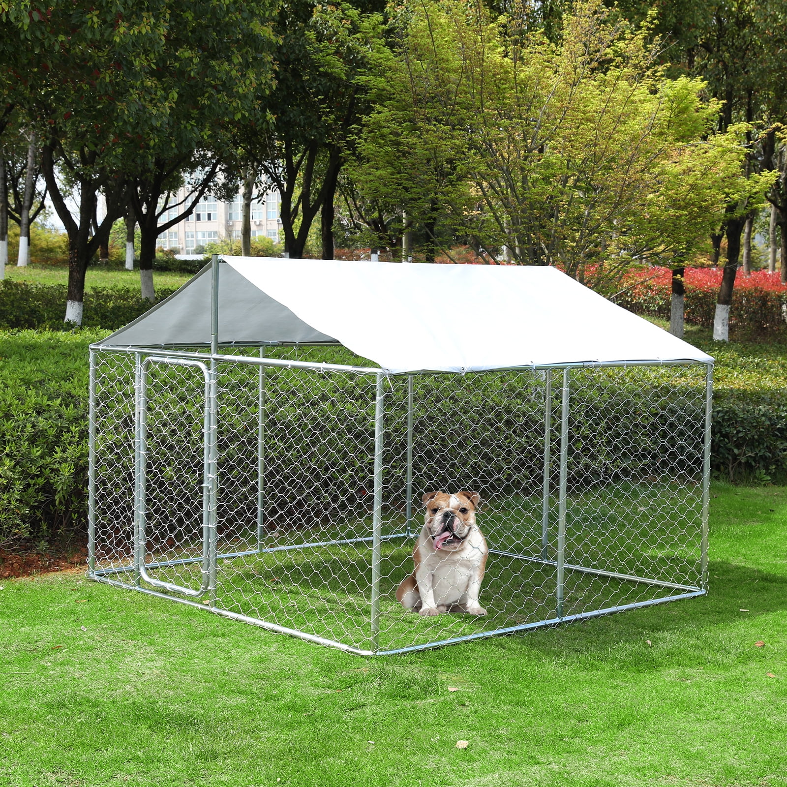 Outside Dog Kennels Playpen for Dogs Outdoor Dog Fence with WaterRoof