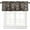 Retrocom98591, variant on Valances for Windows, Ethnic Tribal Turkish Retro Flower Abstract Geometric Kitchen Window Valances Rod Pocket Valances Curtains for Living Room Bathroom 54 x 18 Inch, 1 Panel