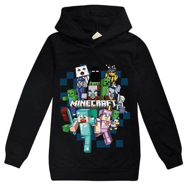 Minecraft Kid Sudadera con capucha Sudadera con capucha Tops Regalos 5-12 años