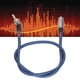 thumbnail image 4 of Cable De Audio Estéreo Hembra De 3,5 Mm A Macho De 90 , Cable De Audio De 4 Conductores Y 90 Grados, Diseño En ángulo Recto Para , PC, MP3 Y TV, 4 of 7