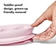 thumbnail image 2 of Plato Dividido con Ventosa Stick and Stay OXO Tot - Blossom, 2 of 6