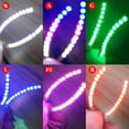 thumbnail image 4 of LED Light-Up False Eyelashes Fashional Lashes Pair Fake Eye Lash Party, 4 of 6