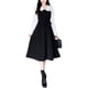 thumbnail image 2 of Vestido de manga larga con bloques de color, vestido de manga larga con cintura para mujer, vestido de manga larga con cinturón, vestido de manga larga de rendimiento de primera categoría, 2 of 9