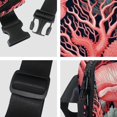 thumbnail image 4 of Coral Running Belt Fanny Pack Belt Bag with Extension Strap Lightweight Adjustable Unisex, 4 of 7