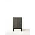 thumbnail image 6 of Xukmct Wood Nightstand with Metal Handle, 2 Drawers Beside Table for Living Room, Bedroom, Gray, 6 of 6