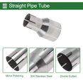 thumbnail image 4 of Rebajas Únicas Adaptador de Tubo de Acero Inoxidable 304 de 2" OD-3" OD Mandrel Exhaust Bend Elbow Concentric Reducer 50 pulgadas de Longitud Tono Plateado, 4 of 7