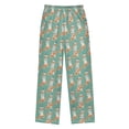 thumbnail image 2 of Wobogo Corgi with Skateboard Long Pajama Pants Bottoms Soft Sleepwear with Pockets, 2 of 9