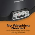 thumbnail image 5 of Hamilton Beach Programmable Slow Cooker, 7-Quart with Lid Latch Strap, Black, 5 of 8