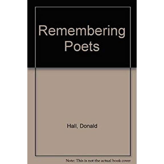 Pre-Owned Remembering Poets (Mass Market Paperback) 9780060906795