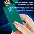 thumbnail image 6 of RnemiTe-amo Butane Torch,Double-sided Tungsten Lighter Thin Sensitive Charging USB Portable Compact Lighterfor Fire, Cigarette, Candle - Outdoors Indoors, 6 of 7