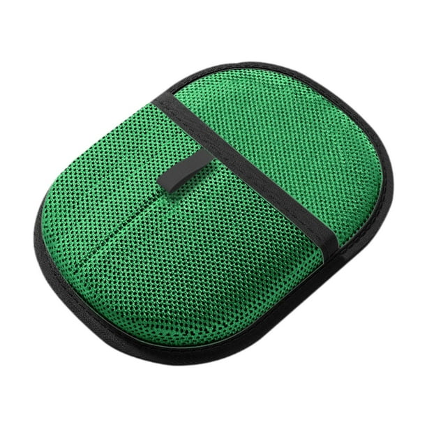 Guante electrostático para quitar el pelo de mascotas, ideal para gatos, perros y alfombras. Guante de aseo para muebles, alfombras y largos y Verde